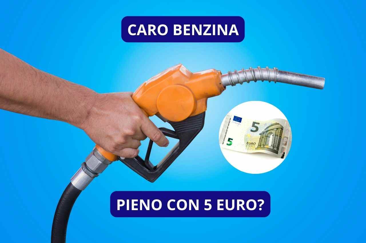 Pieno benzina 5 euro