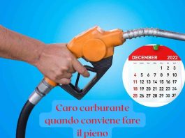 carburante calendario