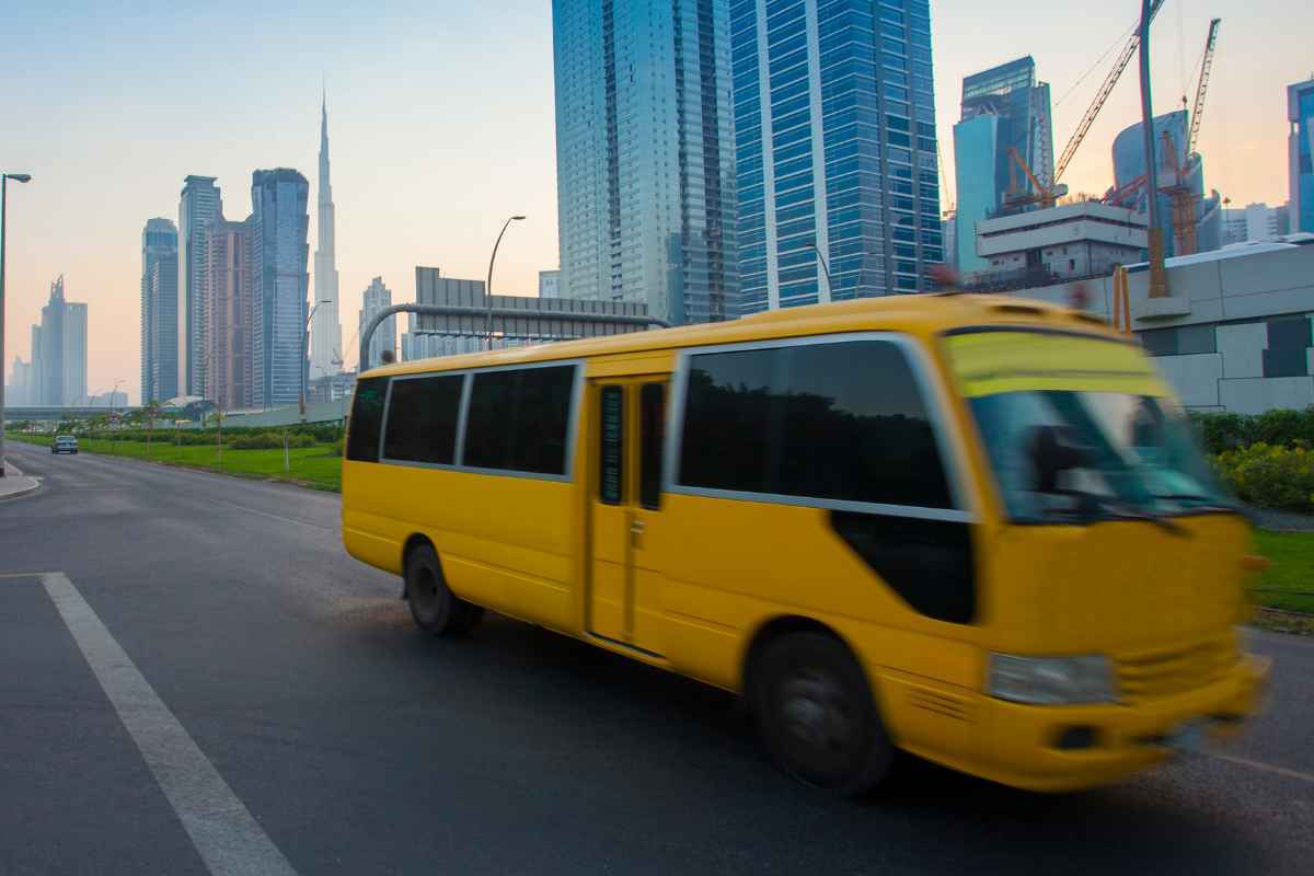Dubai cose vietata negli autobus